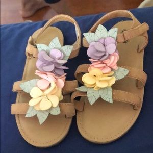 Old navy toddler girls size 11 sandals